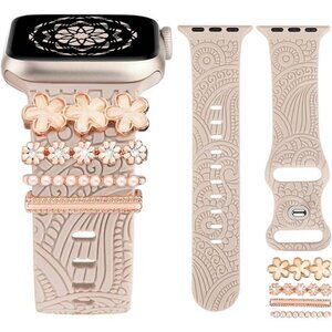 NEW Boho Apple Watch Band with Charms